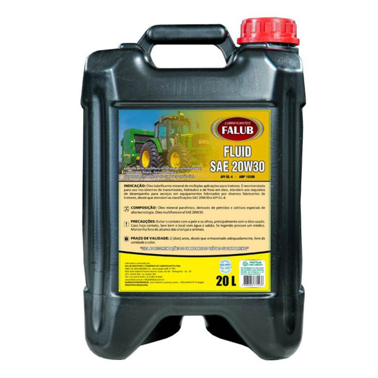FALUB FLUID 20W30 SAE 20W30 - API GL - 4 FALUB FLUID 20W30 SAE 20W30 - API GL - 4