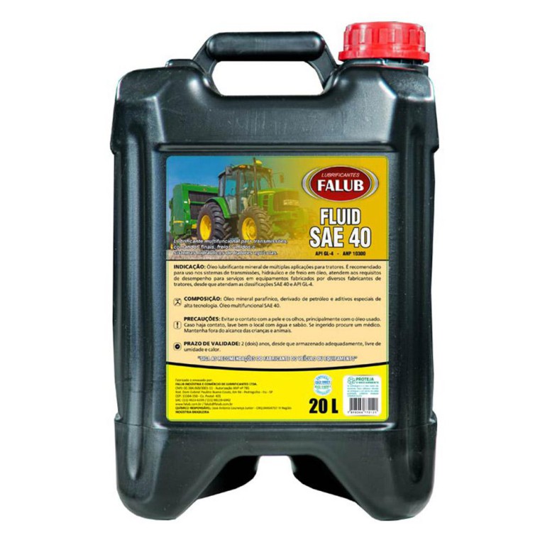 FALUB FLUID 40 SAE 40 API GL 4 FALUB FLUID 40 SAE 40 API GL 4