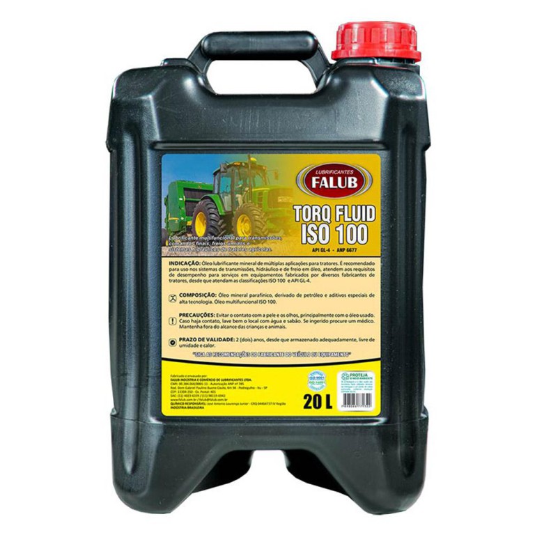 FALUB TORQ FLUID 100 SAE 30 - Multifuncional Tipo - T.O.U FALUB TORQ FLUID 100 SAE 30 - Multifuncional Tipo - T.O.U